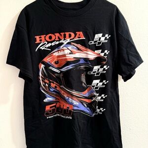 Mens Official Honda licensed JT Racing 500 GSX 2.0 Mens L Tee T Shirt New